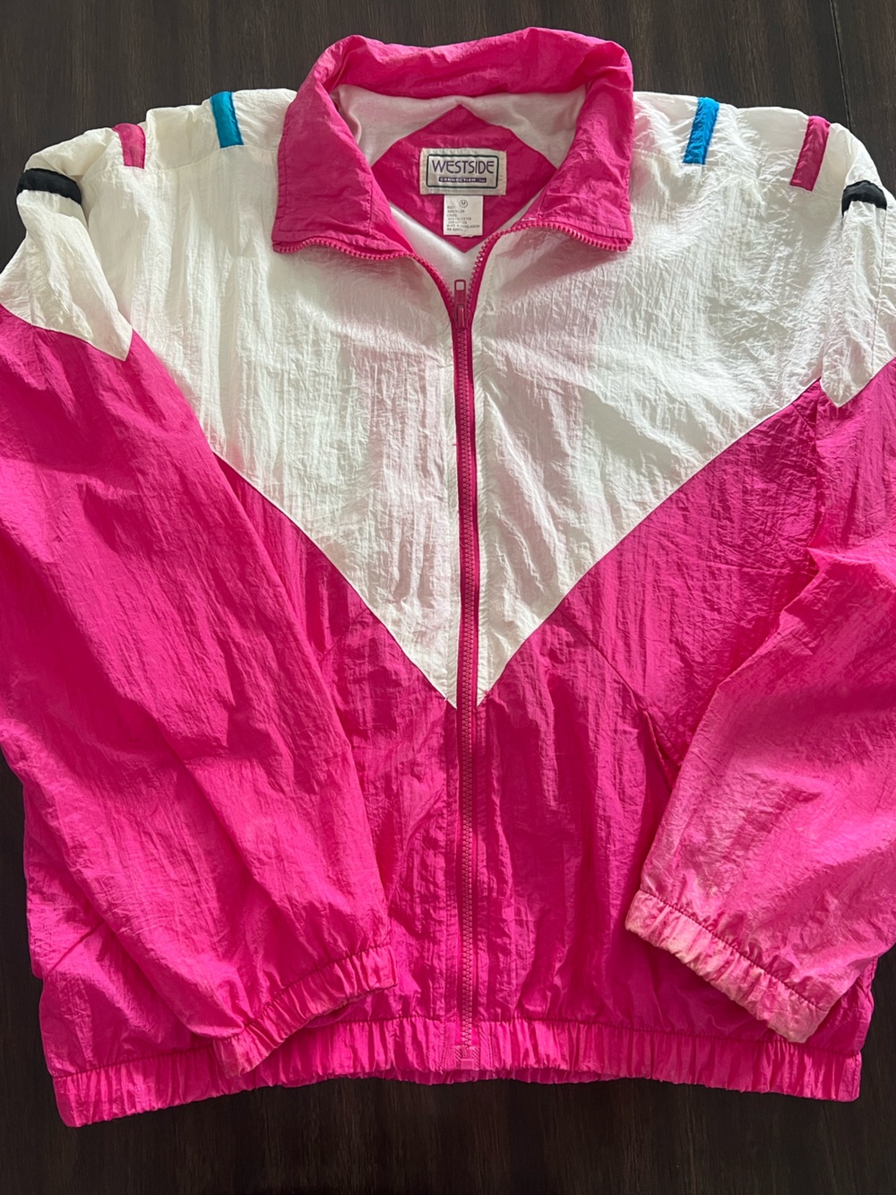 Vintage 90s Pink Windbreaker